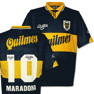 Olan 1995 Boca Juniors Home shirt   Maradona No.10