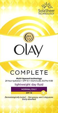 Olay, 2041[^]10003278 Complete Lightweight 3in1 Moisturiser Day