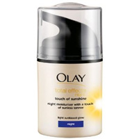 Olay Total Effects Touch of Sun Night Moisturiser 40ml