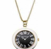 Small Round Classic Roman Pendant