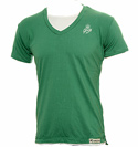 Old Glory Green V-Neck T-Shirt