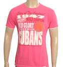 Old Glory Sugar Pink Cuban T-Shirt