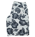 Old Glory White Flower Swim Shorts