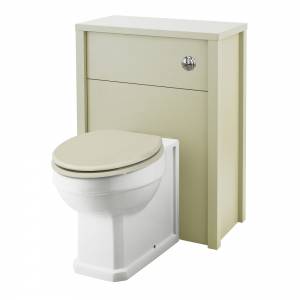 600mm Pistachio WC Toilet Furniture Unit For