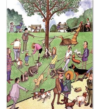 Preston Wooden Jigsaw - Breeds Apart 4153P