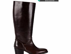 Oliver Sweeney Womens Francisca brown leather boots