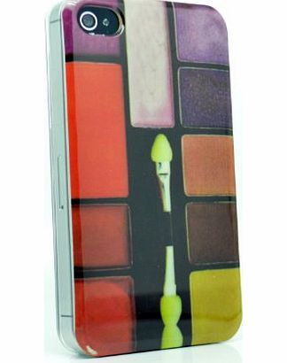 Iphone 4 / 4S phone case - Compact Make Up Palette Design Slim Fit Hard Back / Cover / Case Accessories for mobile phones