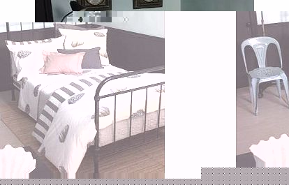 Olivier Desforges Honorat Bedding Fitted Sheet Double