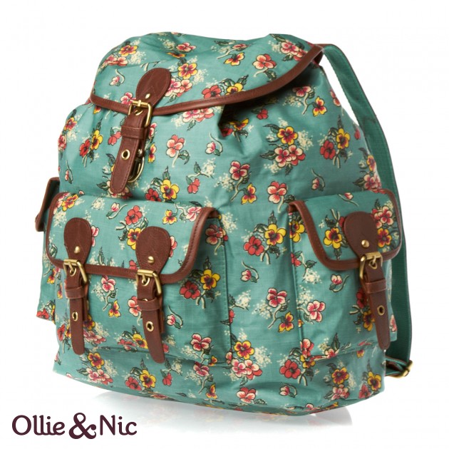 Womens Ollie & Nic Pansy Rucksack - Multi
