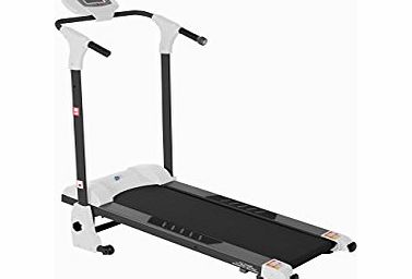 Olympic 2000 Olympic Magnetic/Manual Folding Treadmill - White