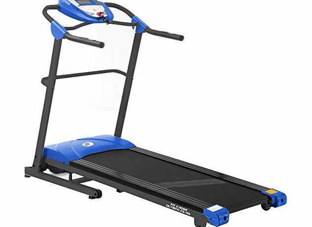 Olympic 2000 Olympic Motorized Folding Treadmill - Blue