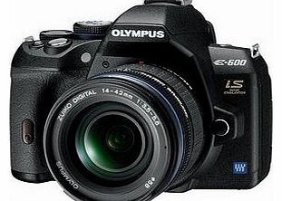 Olympus E-600 DSLR Camera 