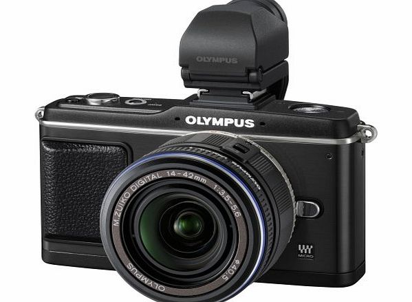Olympus E-P2 Compact System Camera (14-42mm lens amp; VF-2 electronic viewfinder)