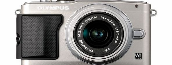 Olympus Pen E-PL5 Compact System Camera - Silver (16.1 MP, M.ZUIKO Digital 14 -42mm II R Lens Kit) 3 inch LCD