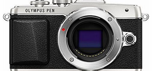 PEN E-PL7 Interchangeable Lens Camera - Silver (16.1MP) 3.0 inch Touchscreen LCD