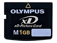 OLYMPUS Type M 1Gb xD Card Carton Pack with 3D Glasses