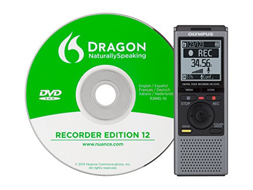 Olympus VN-731PC DNS Voice Recorder with DNS Speech Recognition Software