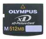 olympus xD-PICTURE Card 512MB (Type M)