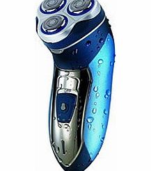 Omega 20805 Mens Electric Shaver Mains Powered Cordless Rechargeable Washable