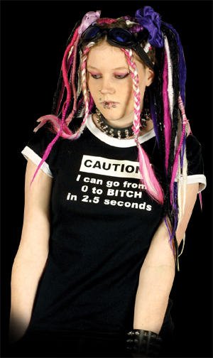 Omen 0 To Bitch Skinny Fit T-shirt