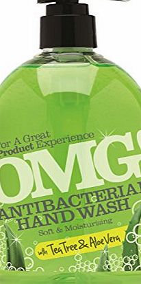 OMG 0604399 Anti Bacterial Hand Wash, Aloe Vera, 500 mL