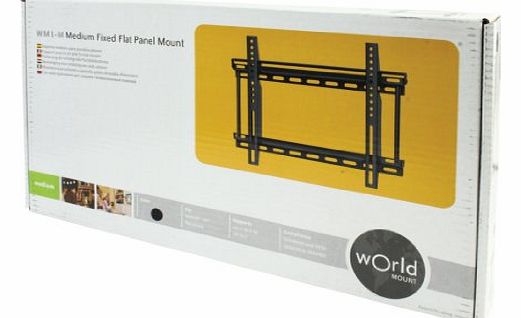 OmniMount  Wm1-M Premium Mounting Bracket for TV - Black