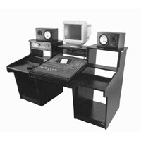Omnirax Mixstation for two Yamaha 02Rs
