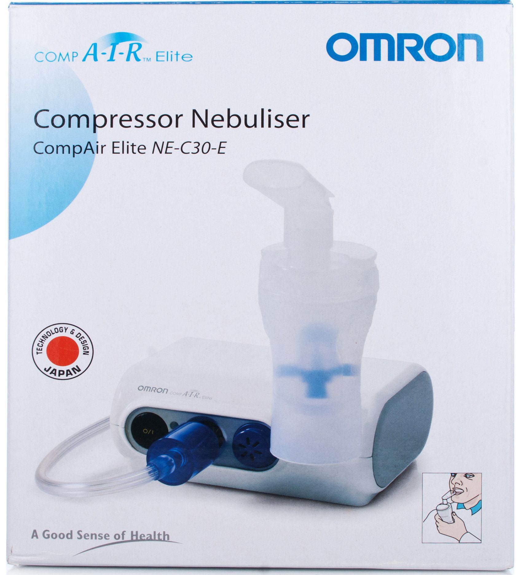 Omron CompAir Elite Ne-C30 Portable Nebuliser