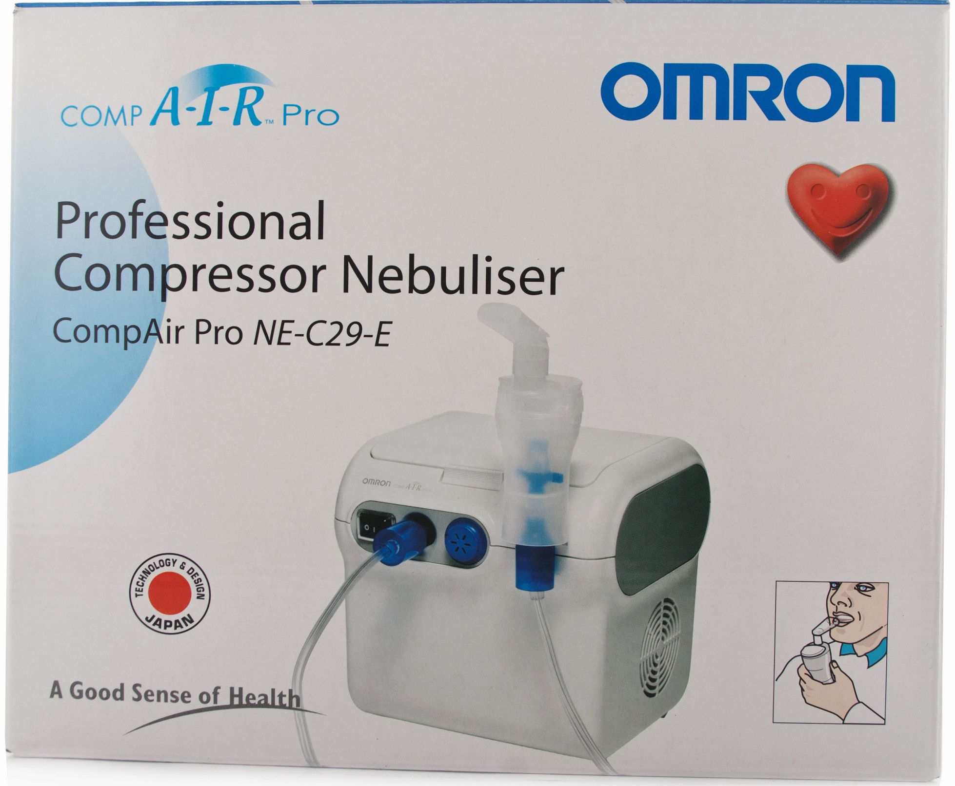 Omron Compair Pro Ne-C29 Compressor Nebuliser