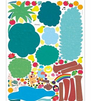 OMY Magic stickers - trees `One size