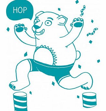 OMY Orso Golw-in-the-dark Poster `One size