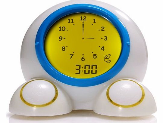 Teach Me Time! Talking Alarm Clock, Sleep Trainer and Nightlight
