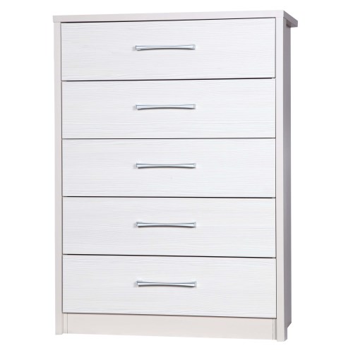 One Call Furniture Avola Premium 5 Drawer Chest
