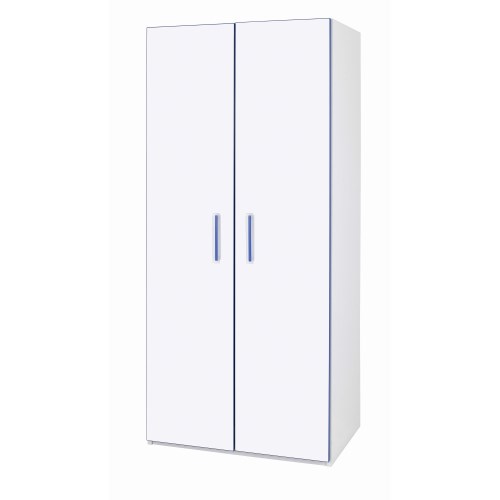 One Call Furniture Kiddi Blue 2 Door Wardrobe