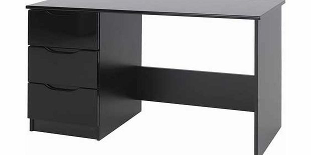 One Call Furniture Orient Dressing Table - Black