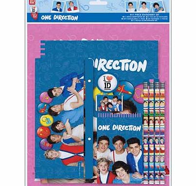 One Direction 11 Piece Stationery Set