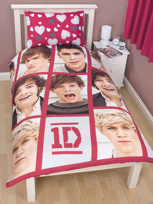 One Direction Boyfriend Rotary Single Duvet Cover