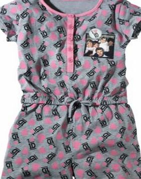 One Direction Girls Shorty Onesie - 10-11 Years