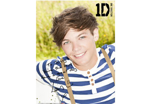 One Direction Personalised Poster - Louis