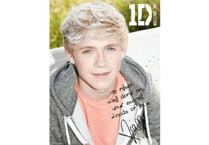 One Direction Personalised Poster - Niall