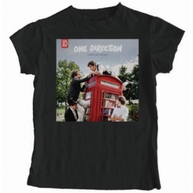 One Direction Take Me Home Skinny Black T-Shirt