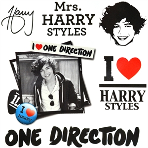 One Direction Temporary Tattoos - Harry