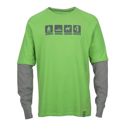 One Earth Mens Escape LS Tee
