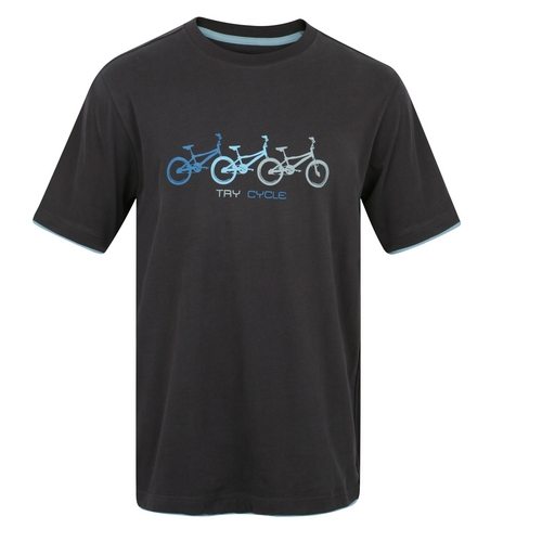 One Earth Mens Try Cycle T-Shirt