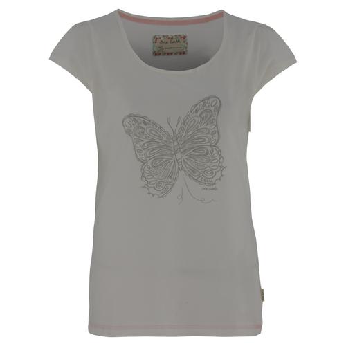 One Earth Womens Butterfly T-shirt