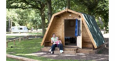 One Night Glamping Break at Lee Valley Campsite,