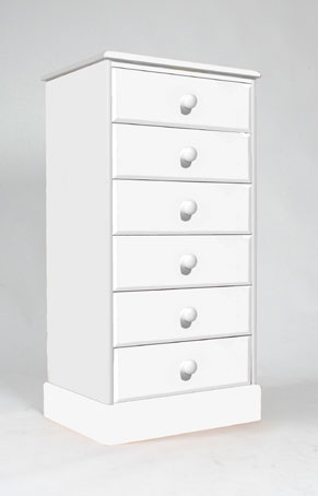 one Range 6 Drawer Chest - Painted or