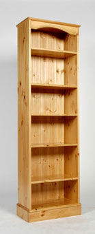 one Range Tall Narrow Bookcase - Choice of