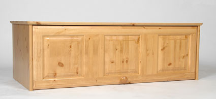 one Range Top Box for Triple Wardrobe - Waxed or