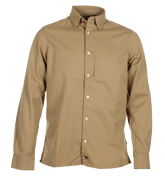 One True Saxon Acca Dark Stone Twill Shirt